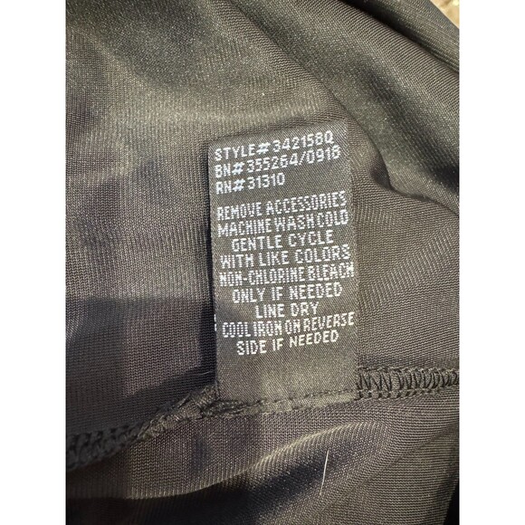 Black velour velvet bell sleeve tunic top womens 3X whimsigoth peasant holiday - Picture 8 of 8